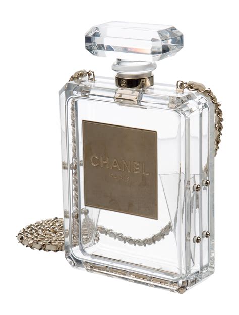 chanel bottle on chain bag|Chanel chain bag look alike.